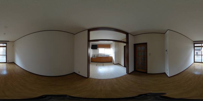 パノラマ画像リビング