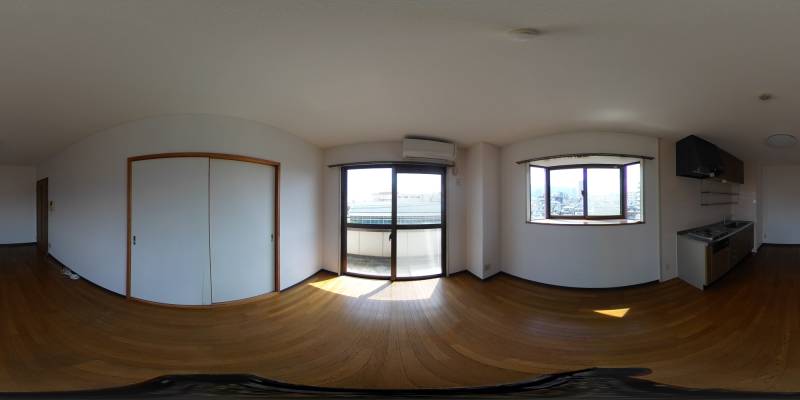 パノラマ画像リビング