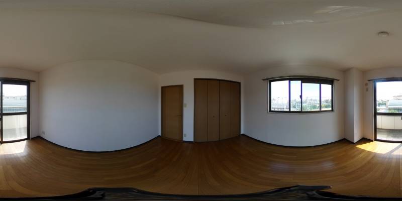 パノラマ画像洋室