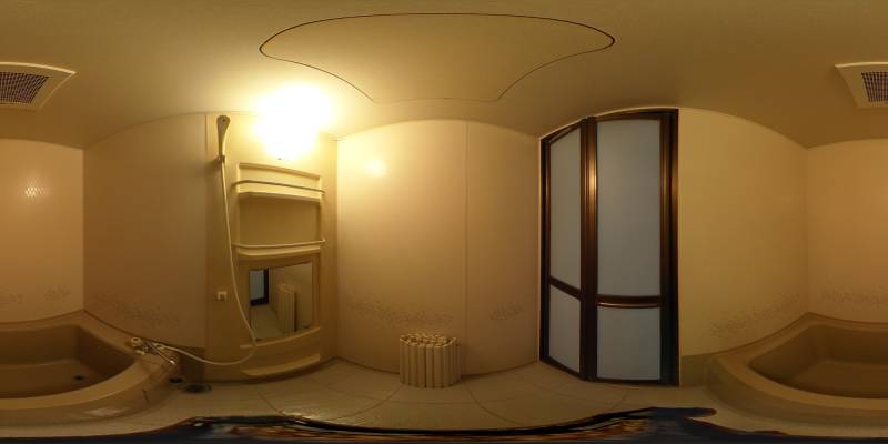 パノラマ画像バスルーム