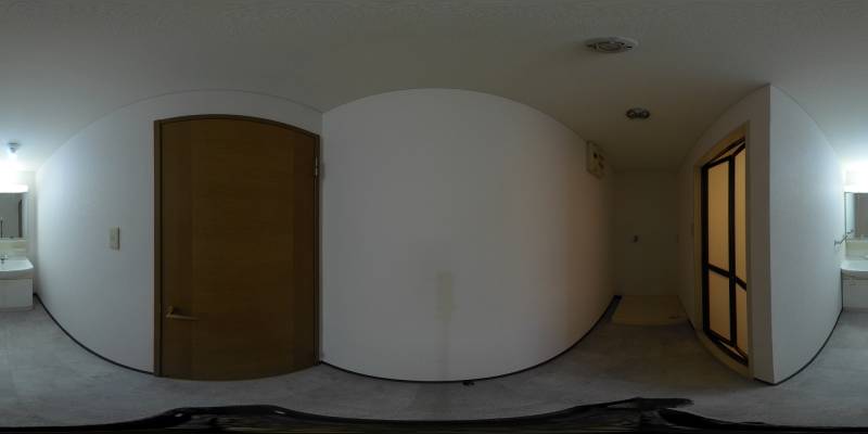 パノラマ画像洗面所