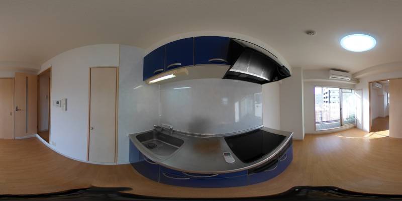 パノラマ画像キッチン