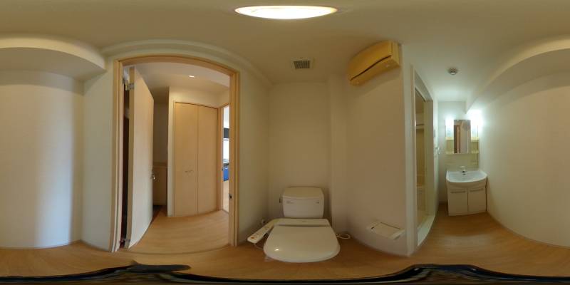 パノラマ画像トイレ