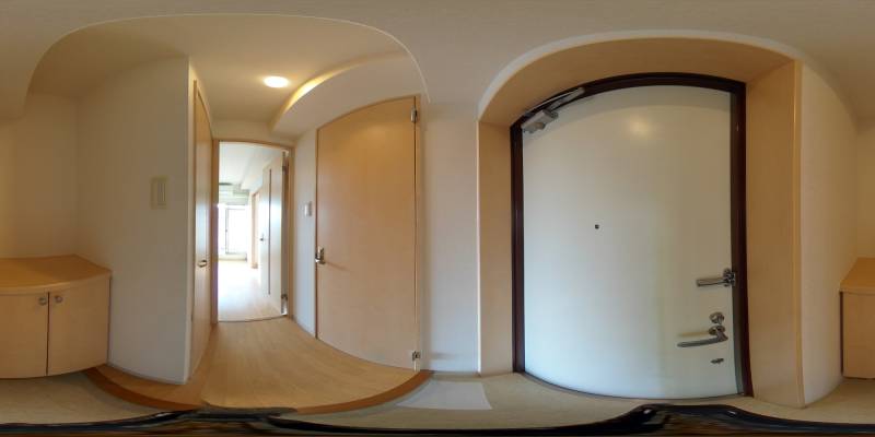 パノラマ画像玄関