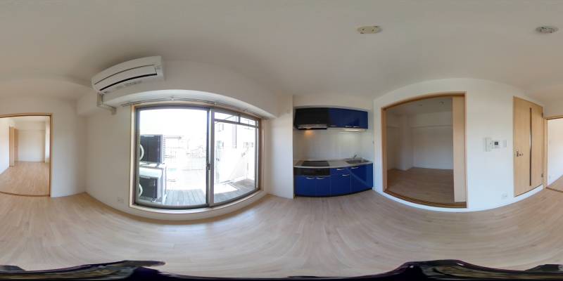 パノラマ画像リビング