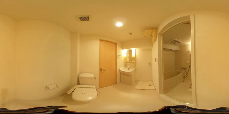 パノラマ画像トイレ