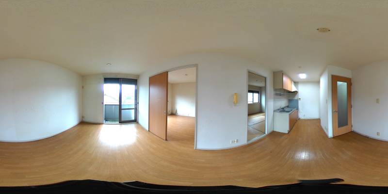 パノラマ画像リビング