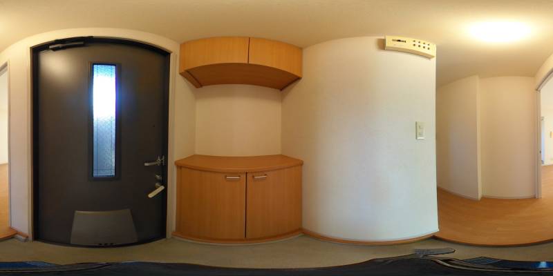 パノラマ画像玄関