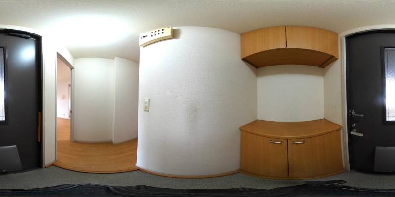 パノラマ画像玄関