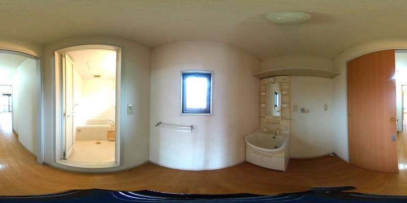 パノラマ画像洗面所