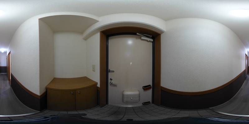 パノラマ画像玄関
