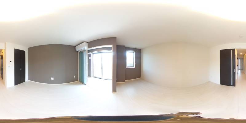 パノラマ画像リビング