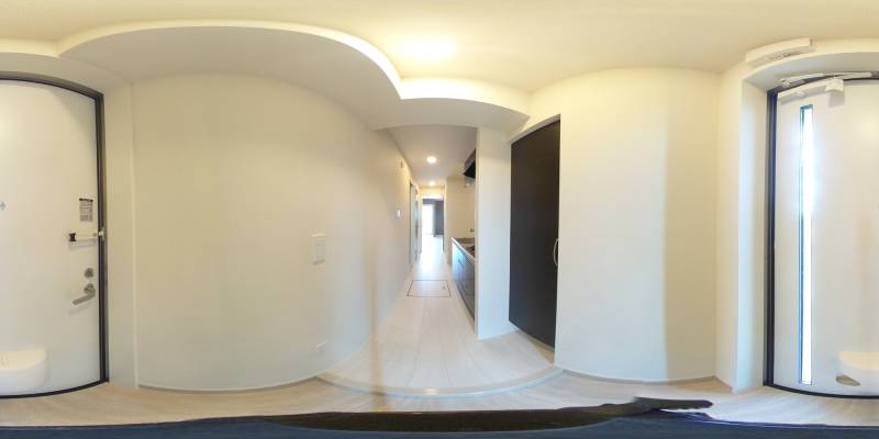 パノラマ画像玄関