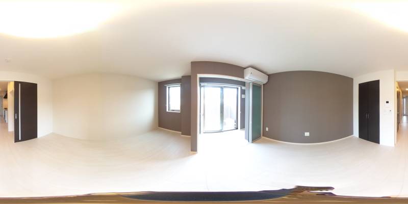 パノラマ画像リビング