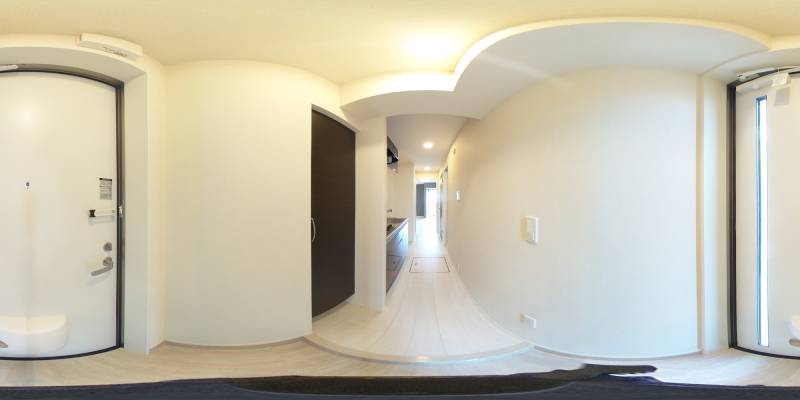 パノラマ画像玄関