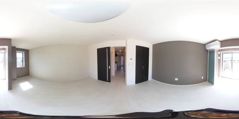 パノラマ画像洋室