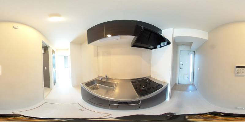 パノラマ画像キッチン