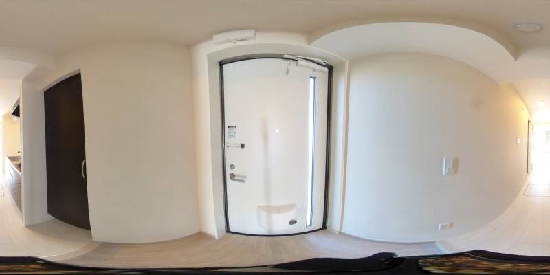 パノラマ画像玄関