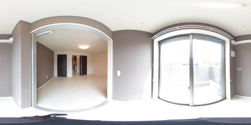 パノラマ画像洋室