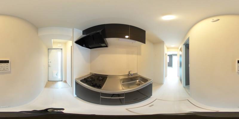 パノラマ画像キッチン