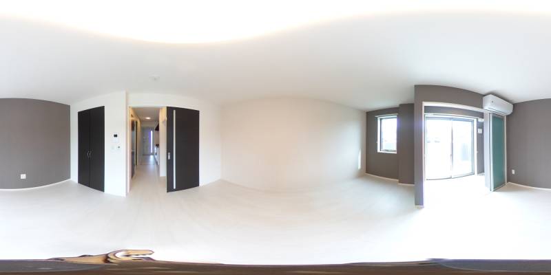 パノラマ画像リビング