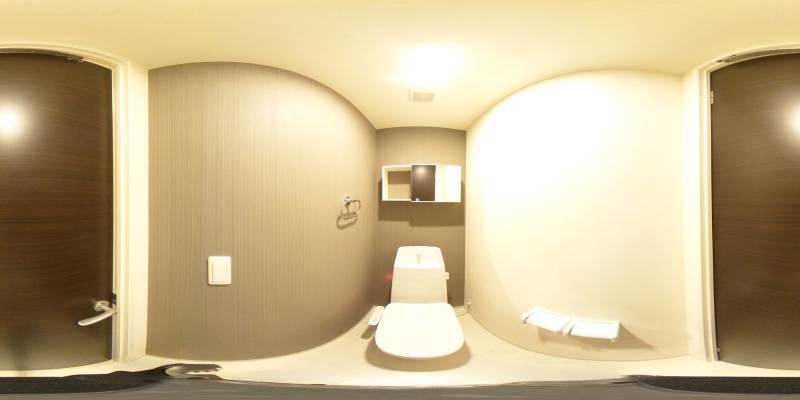 パノラマ画像トイレ