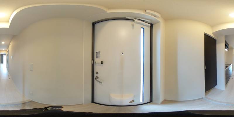 パノラマ画像玄関