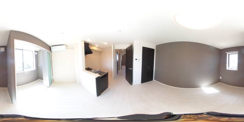 パノラマ画像リビング