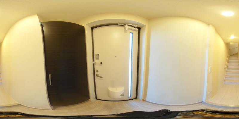 パノラマ画像玄関