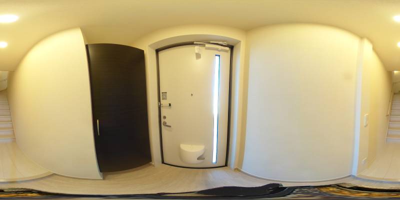 パノラマ画像玄関