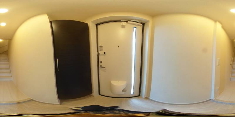 パノラマ画像玄関