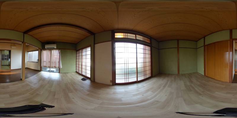 パノラマ画像洋室