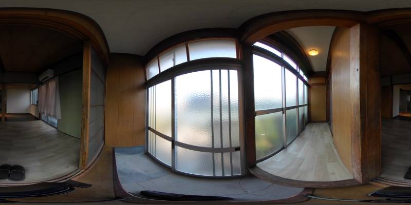 パノラマ画像玄関