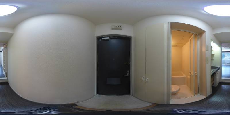 パノラマ画像玄関