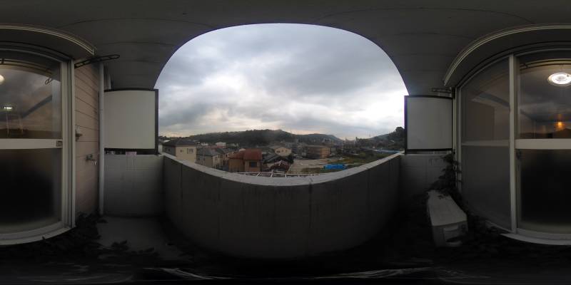 パノラマ画像玄関