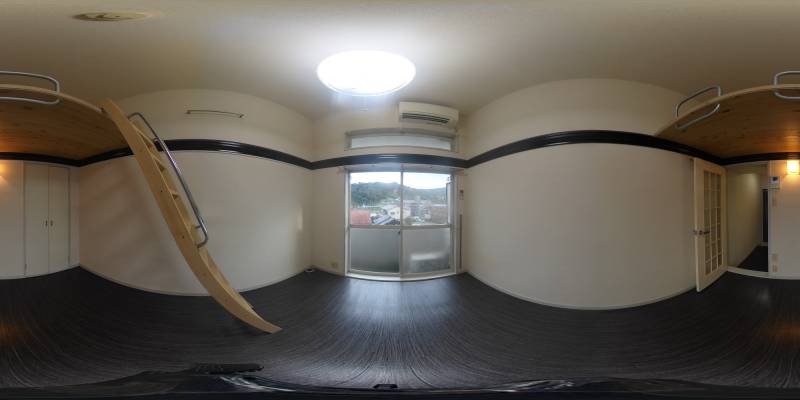 パノラマ画像洋室