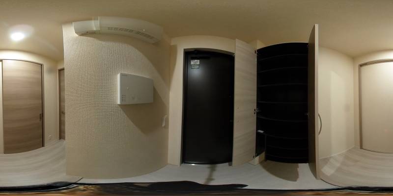 パノラマ画像玄関