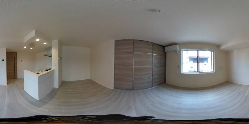 パノラマ画像リビング