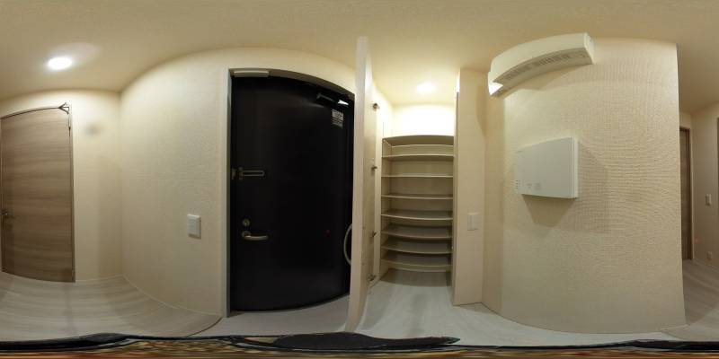 パノラマ画像玄関