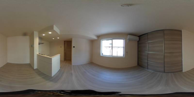 パノラマ画像リビング