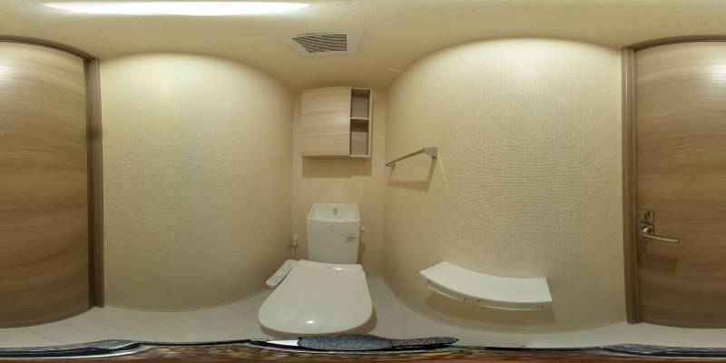 パノラマ画像トイレ