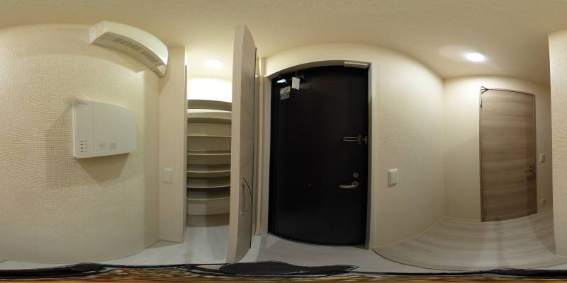 パノラマ画像玄関