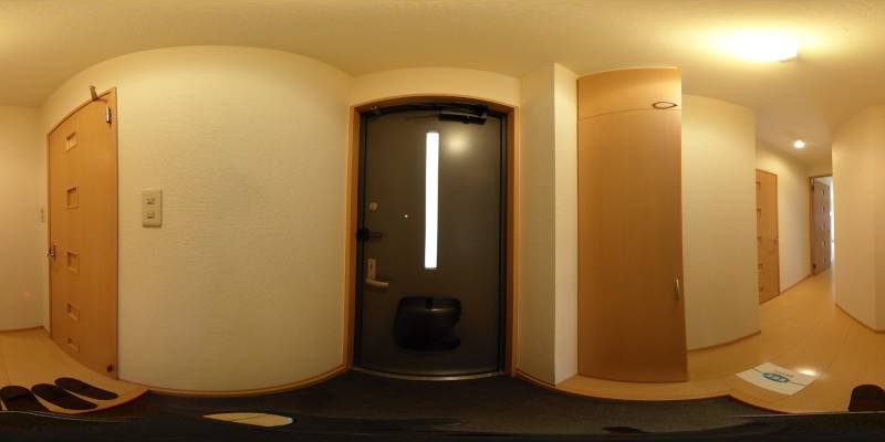 パノラマ画像玄関