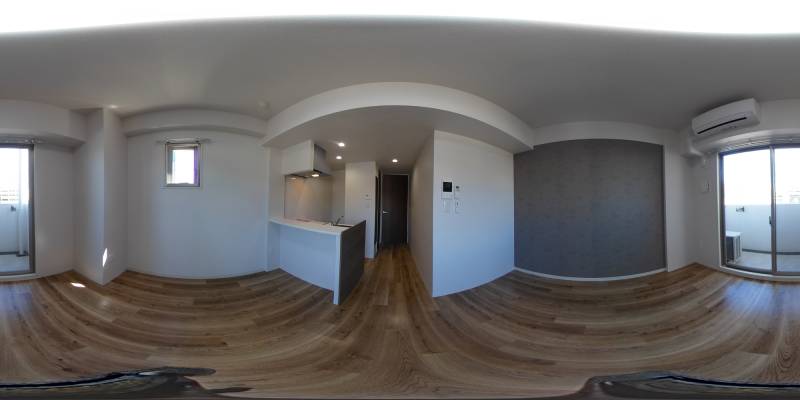 パノラマ画像洋室