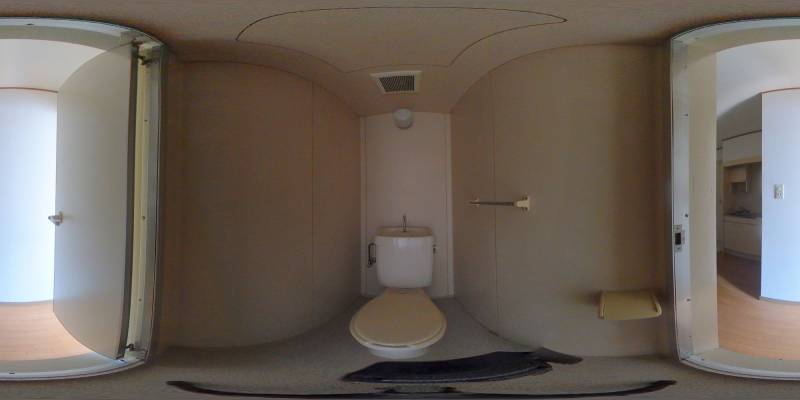 パノラマ画像トイレ