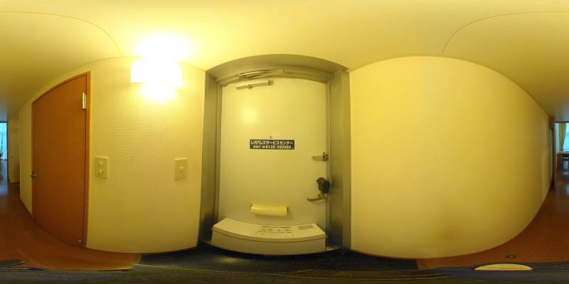 パノラマ画像玄関