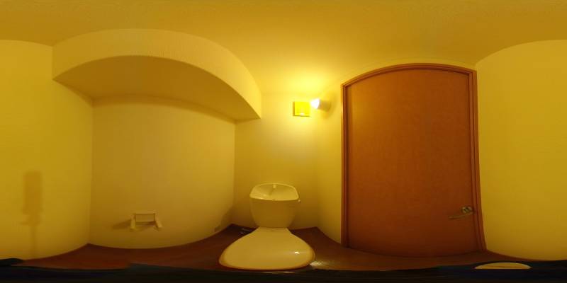 パノラマ画像トイレ