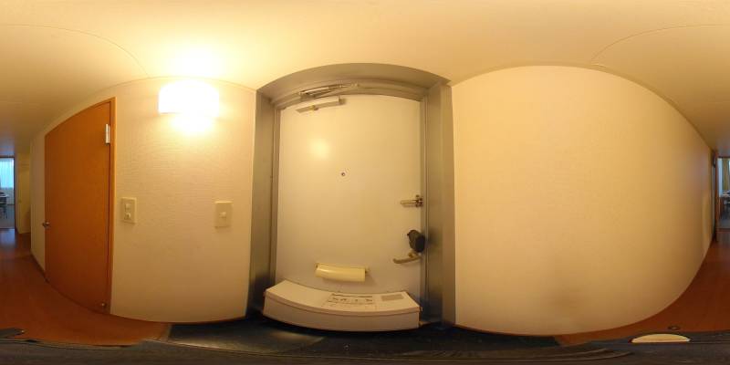 パノラマ画像玄関