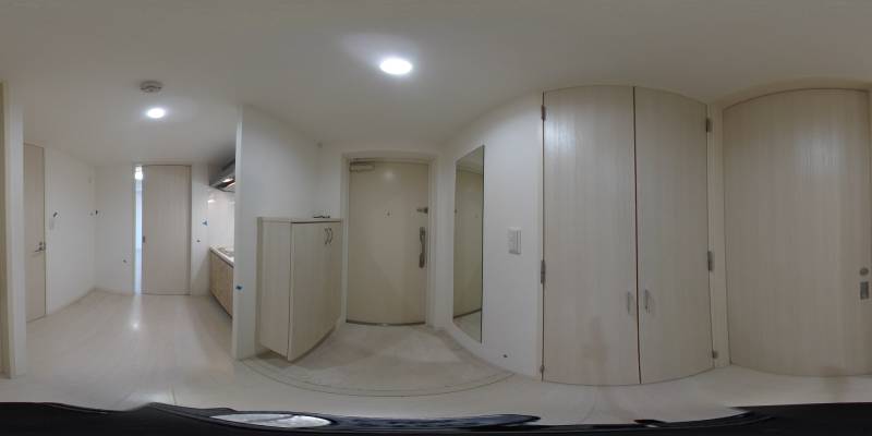 パノラマ画像玄関