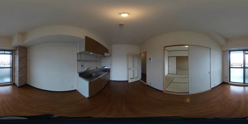 パノラマ画像リビング